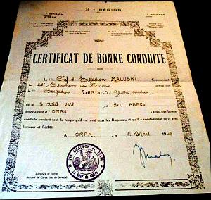 Oran documents divers 1134